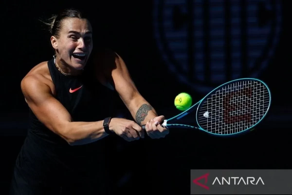 Sabalenka, yang finis sebagai petenis nomor satu dunia akhir tahun 