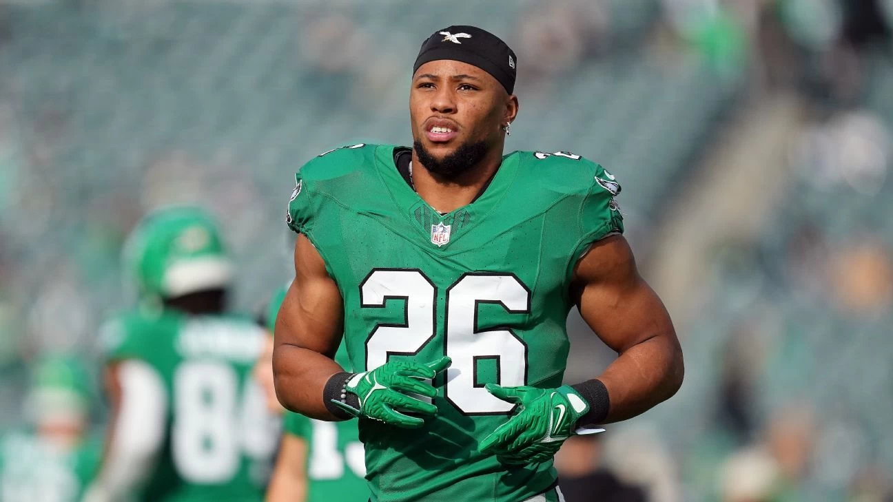 Saquon Barkley Memilih Tidak Mencetak Touchdown dalam Kemenangan Eagles