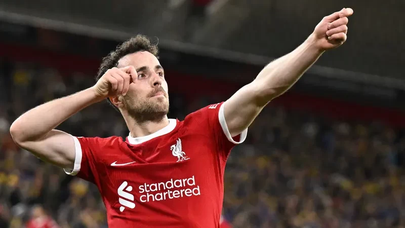 Diogo Jota Cetak Rekor Baru Premier League untuk Liverpool