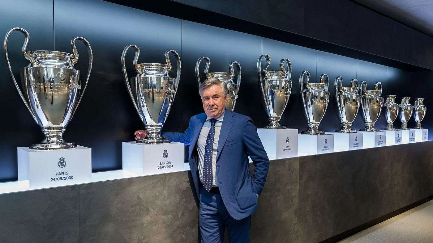 Sudah Kebanyakan Trofi, Carlo Ancelotti Tinggalkan Real Madrid