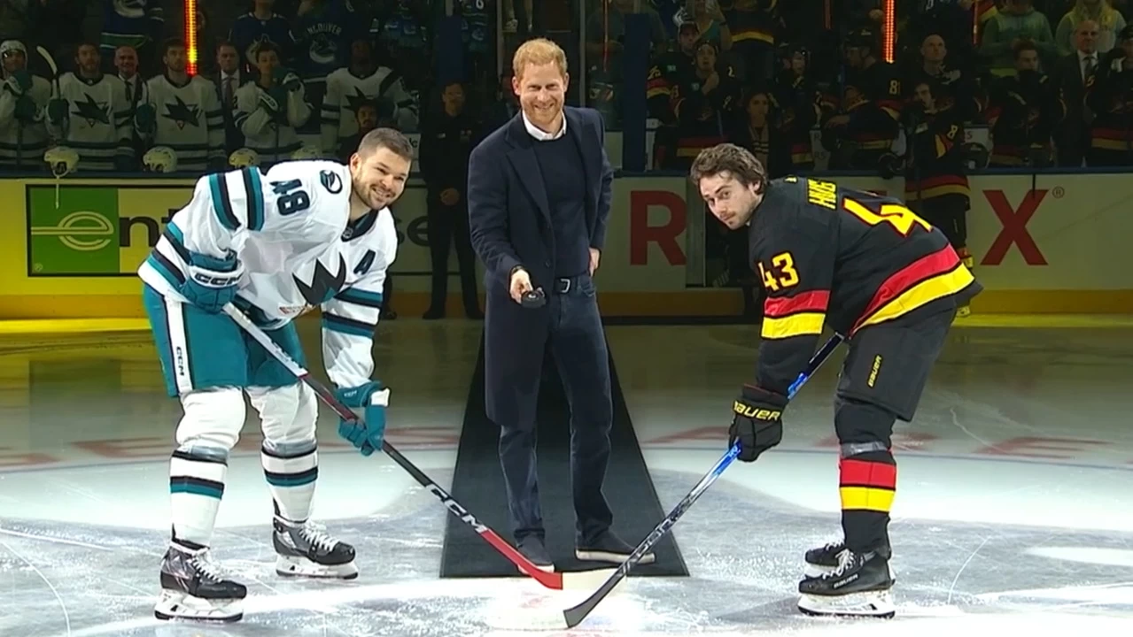 Pangeran Harry Memulai Invictus Games 2025 dengan Drop Puck di Pertandingan Canucks