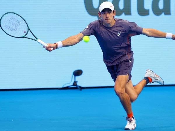 Alex De Minaur meneruskan performa yang memanas di awal musim 2025 ketika berkompetisi di Qatar Open, Doha musim 2025.