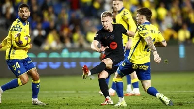 Las Palmas Vs Barcelona: Menang 2-0, Blaugrana Gusur Atletico Lagi