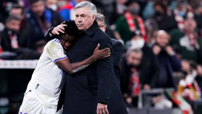 Ancelotti Sebut Vinicius Junior Terpengaruh Gagal Raih Ballon d’Or, tapi Kini Mulai Bangkit